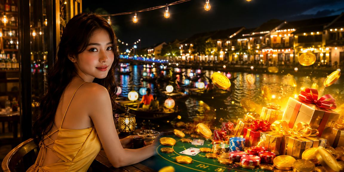 Không gian casino phong cách Hội An tại 3456